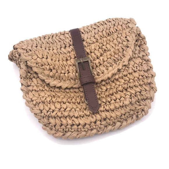 rattan fanny pack